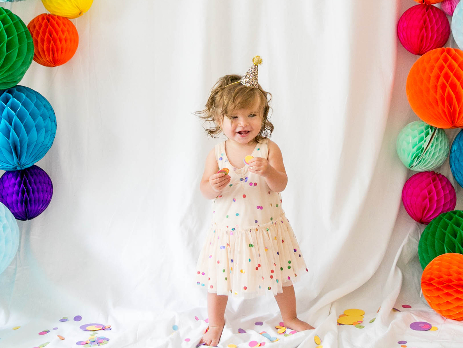 Big Dot Of Happiness 1st Birthday Girl - Fun To Be One - First Birthday  Party Decor And Confetti - Terrific Table Centerpiece Kit - Set Of 30 :  Target